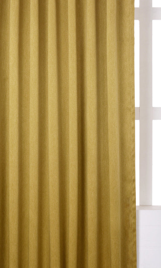 Blackout Home Décor Fabric Sample (Mustard Yellow)