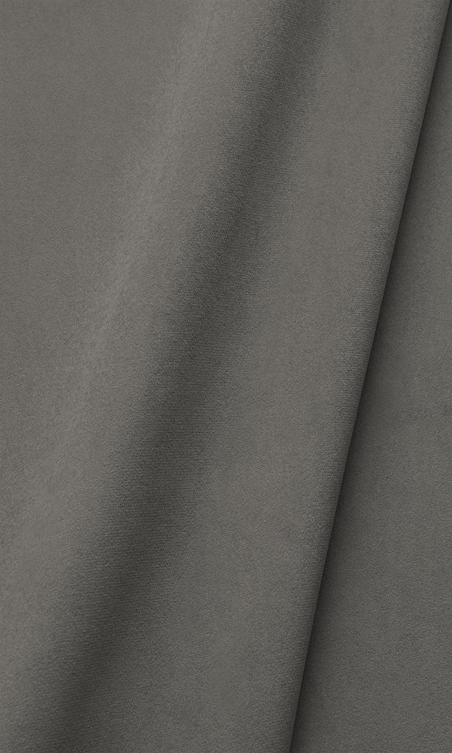Velvet Window Treatments Fabric By the Metre (Grey)