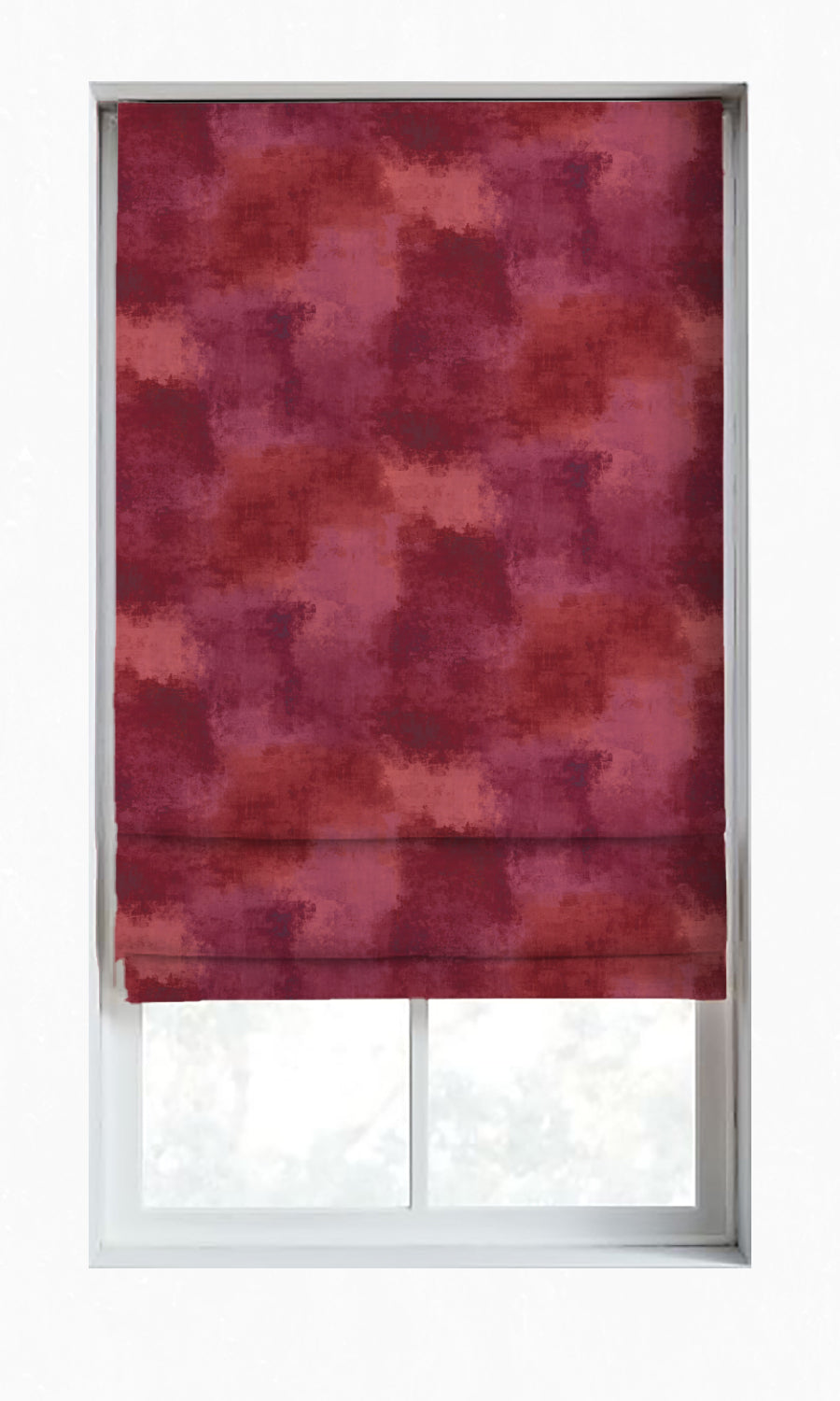Dimout Window Treatments Fabric By the Metre (Pink/ Purple)