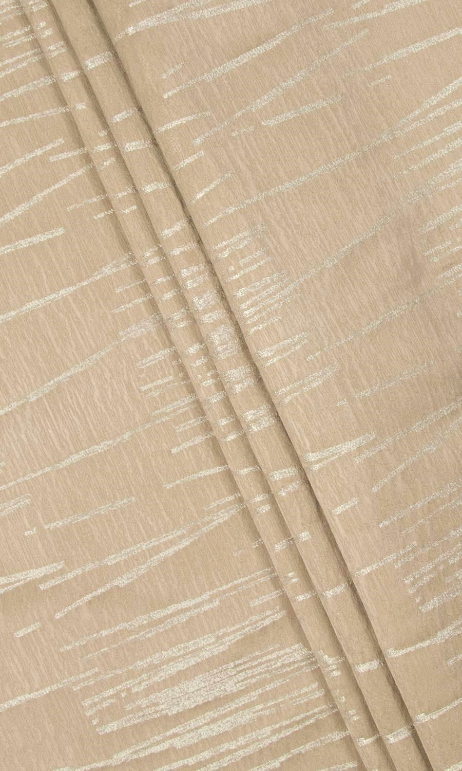 Abstract Patterned Home Décor Fabric By the Metre (Pink-Beige)