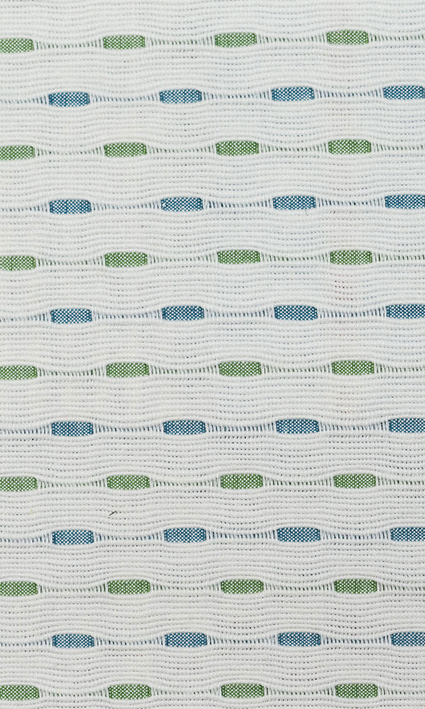 Cotton Window Treatments Fabric Sample (White)