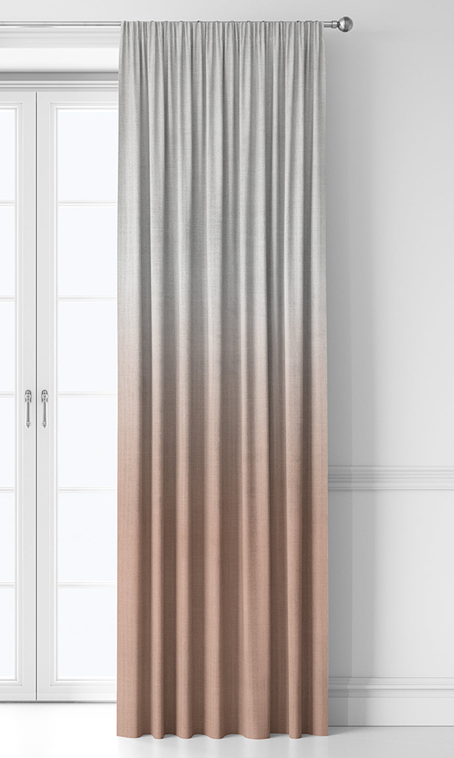 2-Tone Ombre Home Décor Fabric By the Metre (Salmon)