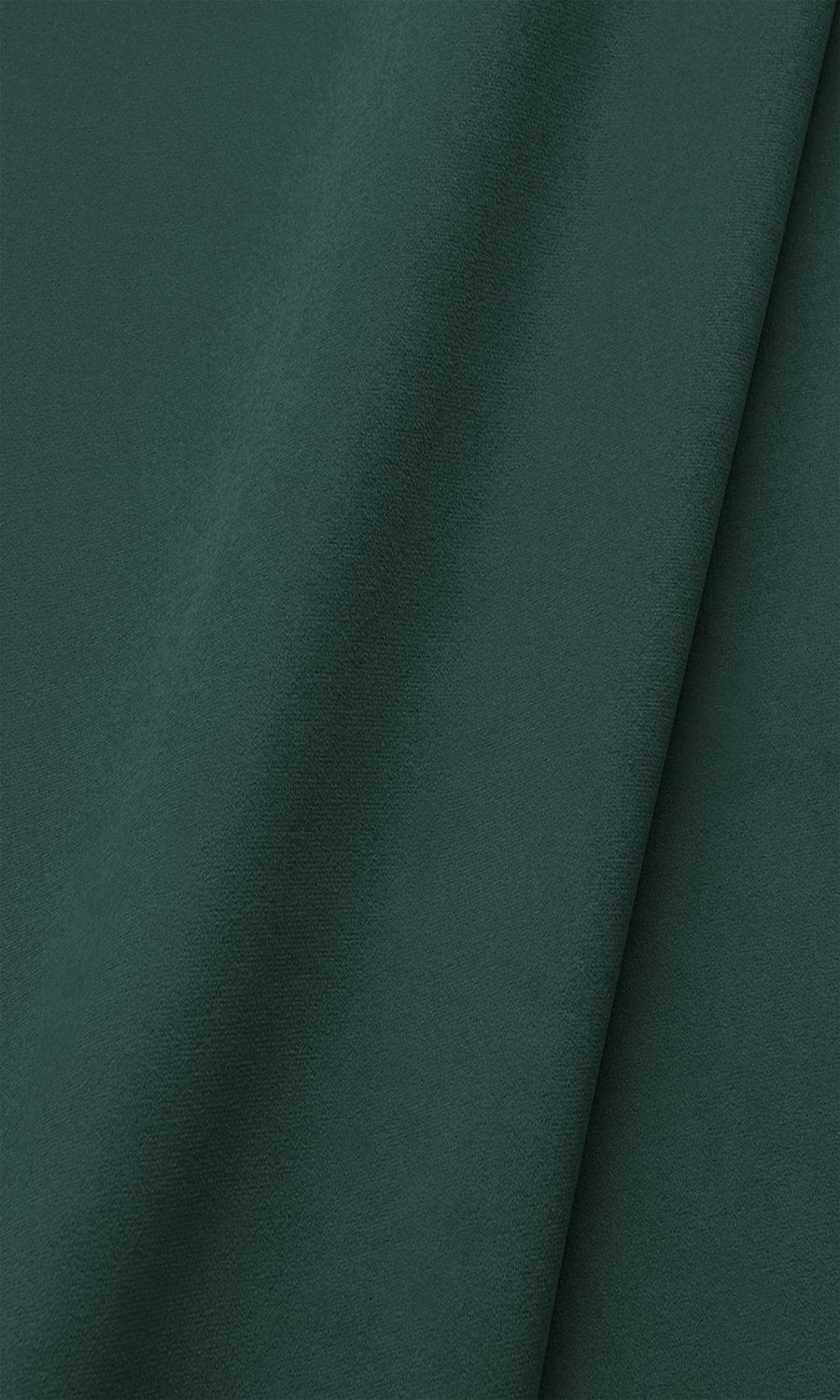 Velvet Window Treatments Fabric By the Metre (Peacock Blue/ Green)